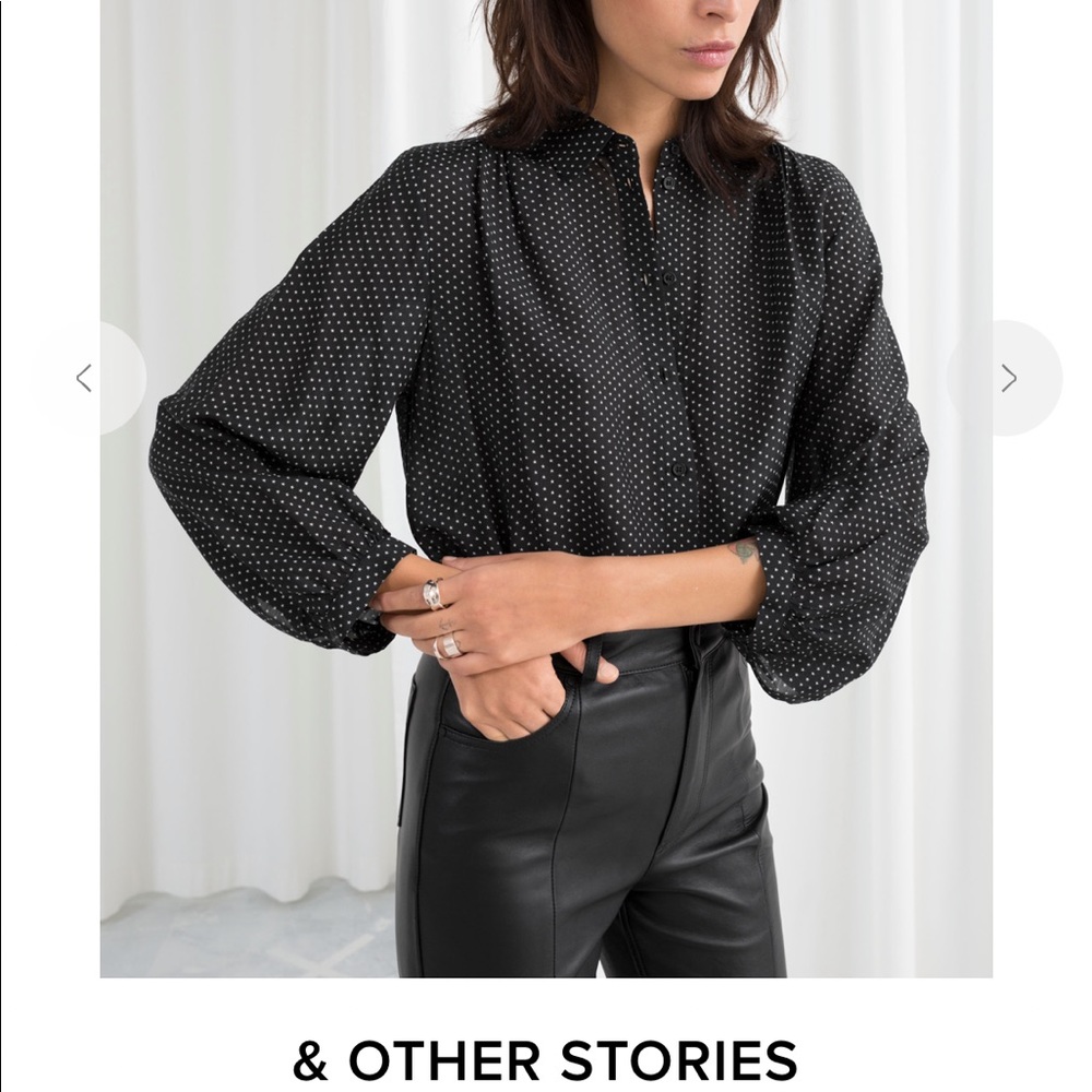 &other Stories Star Blouse